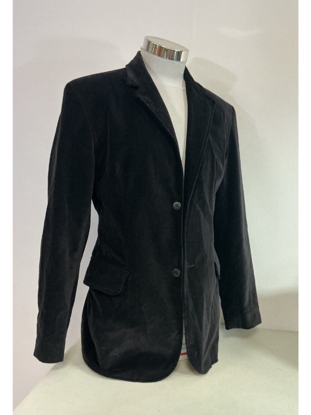 DKNY Velvet Blazer Jacket Y2K Sport Coat Mens Medium